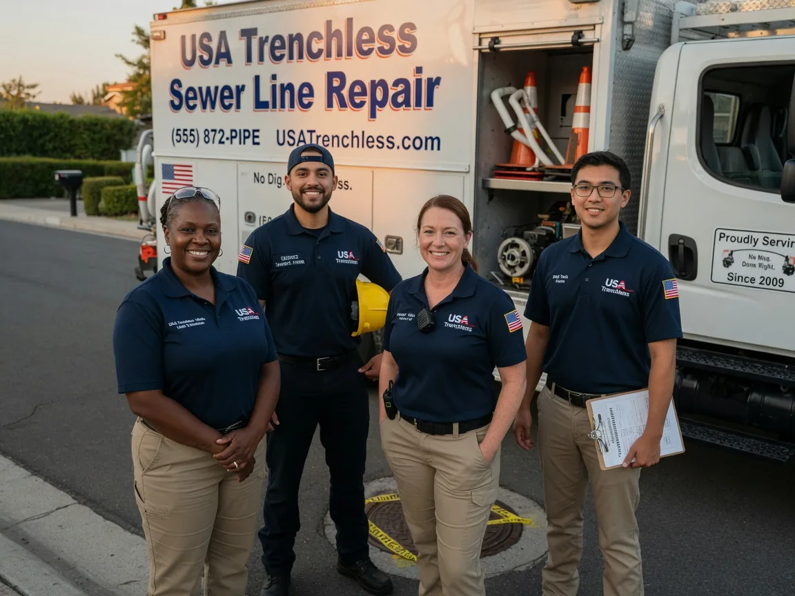 Sewer Line Repair company in Reinholds, PA
